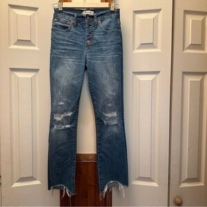 Madewell Cali Demi Boot Jeans
